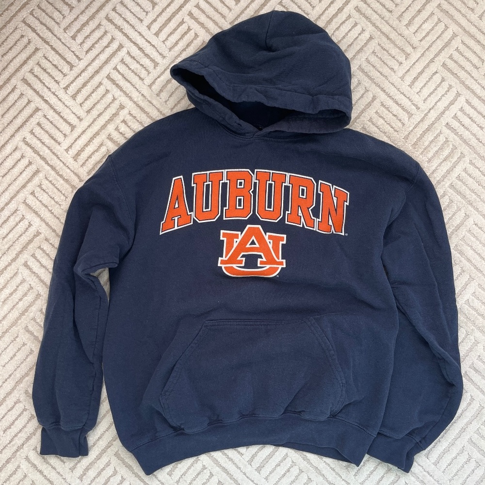 Auburn University Navy Sweatshirt Size M